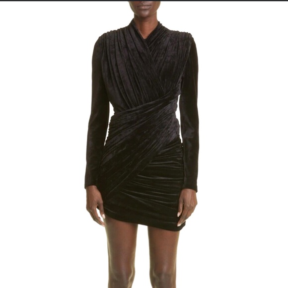 NWOT Balenciaga Draped Mini Dress - Picture 1 of 11